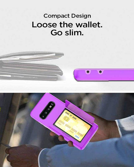 Armor Protective Card Holder Case for Samsung S10(5G) - Libiyi