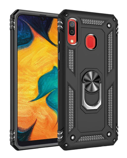 Luxury Armor Ring Bracket Phone Case For Samsung A20&A30-Fast Delivery - Libiyi