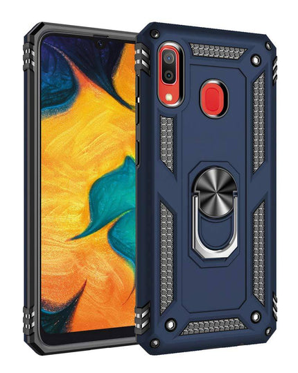 Luxury Armor Ring Bracket Phone Case For Samsung A20E-Fast Delivery - Libiyi