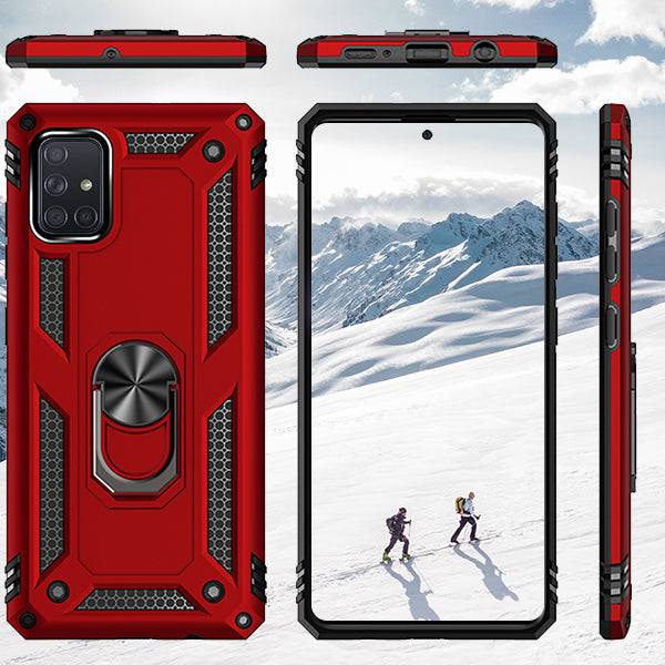 Luxury Armor Ring Bracket Phone Case For Samsung A51-Fast Delivery - Libiyi