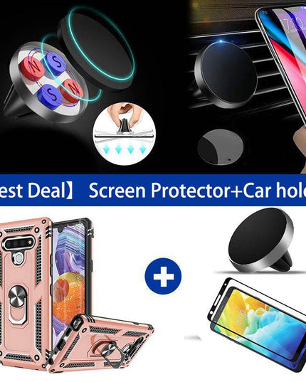 2021 New Luxury Armor Ring Bracket Phone case For LG Stylo6-Fast Delivery - Libiyi