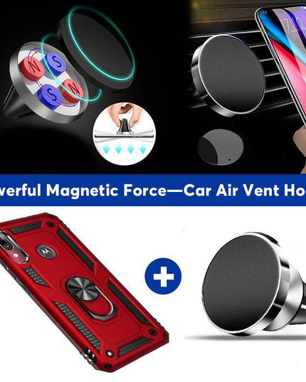 2022 Luxury Armor Ring Bracket Phone case For MOTO E6 Plus-Fast Delivery - Libiyi