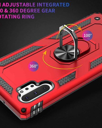 Luxury Armor Ring Bracket Phone Case For Samsung Note 10 Plus-Fast Delivery - Libiyi