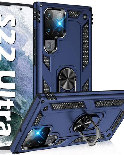 Luxury Armor Ring Bracket Phone Case For Samsung S22 Series - Libiyi