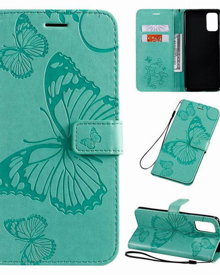 3D Embossed Butterfly Wallet Phone Case For Samsung - Libiyi