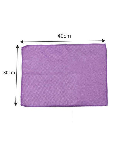Fish Scale Microfiber Polishing Cleaning Cloth 5 Pcs - Libiyi