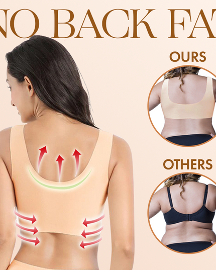 EXTRA LIFT - Ultimate Lift Stretch Full-Figure Seamless Lace Cut-Out Bra - Libiyi