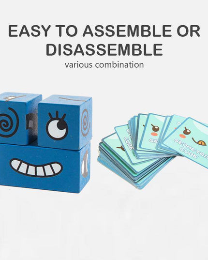 Puzzle Building Cubes - Libiyi