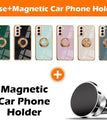 Black / S21 FE(5G) / With Magic Car Phone Holder