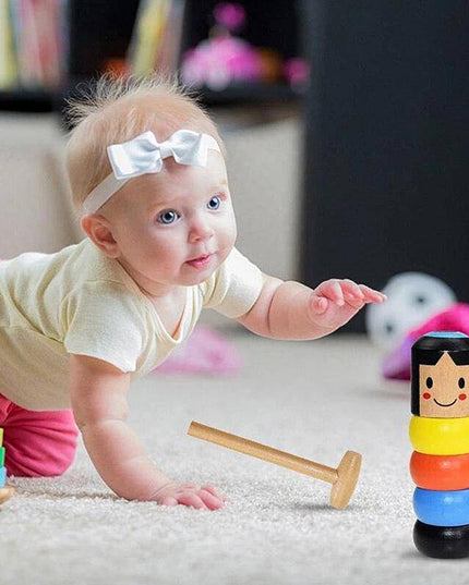 Unbreakable wooden Man Magic Toy - Libiyi