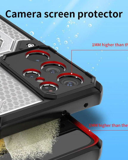 Super Cooling Armor Ring Honeycomb style Case For Samsung - Libiyi