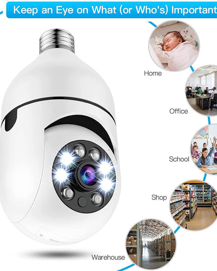 Keilini Lightbulb Security Camera-6
