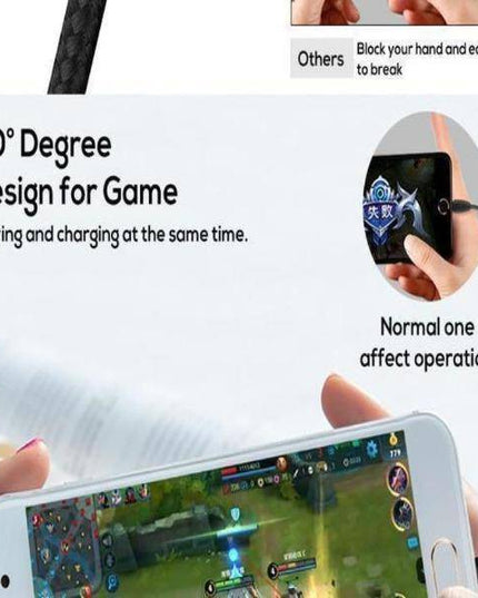 3 in 1 360° Magnetic Charging Cable for Huawei iPhone Samsung - Libiyi