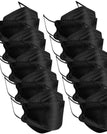 Preto / 10 PCS / Para adulto