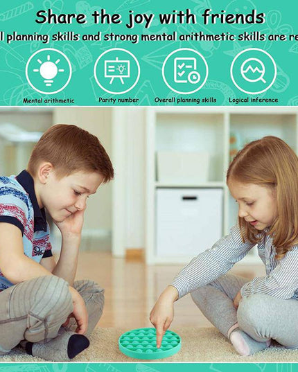 Pop It Fidget Toy, Push Pop Bubble Fidget Sensory Toy - Libiyi