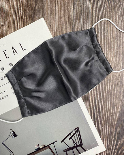 3PC Mulberry Silk Knitted Breathable Mask Men Women Skin-Friendly Soft Anti Dust Washable Reusable Face Mask Summer Thin Mask - Libiyi