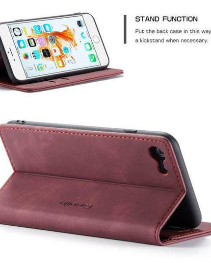Luxury Retro Wallet Case For iPhone - Libiyi