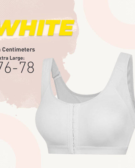 Front Closure Support Sport Bra - Libiyi