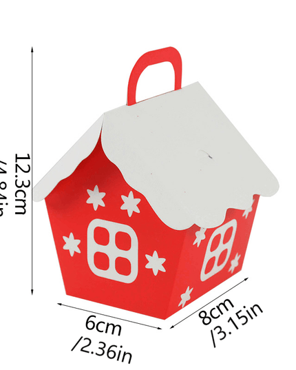 Christmas Candy DIY Paper Box (10pcs) - Libiyi